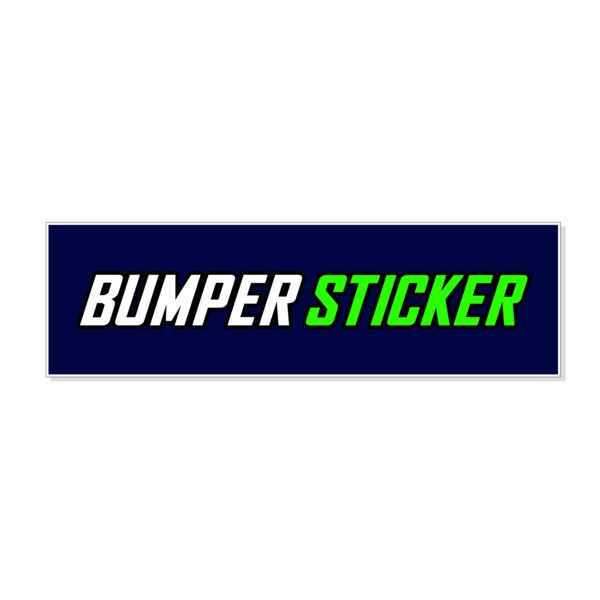 Bumper Sticker 3x10 Thumbnail