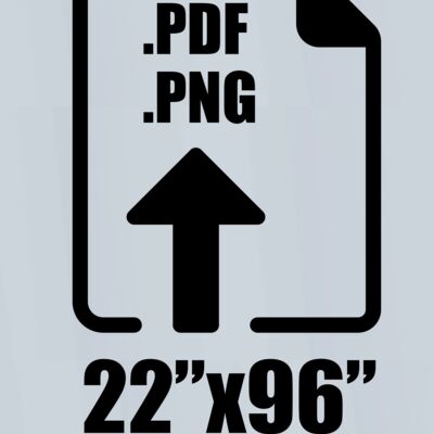 22"x96" DTF Gang Sheet (File Upload) Thumbnail