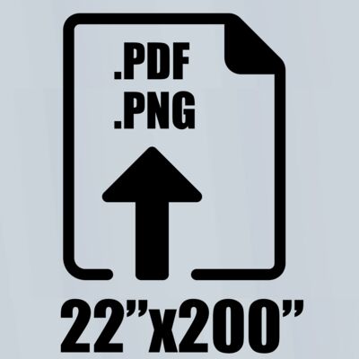 22"x200" DTF Gang Sheet (File Upload) Thumbnail