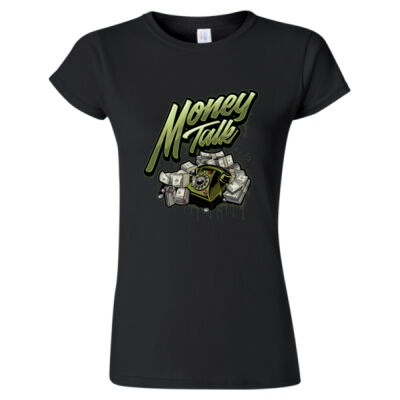 Money Talk Ladies Tee Thumbnail