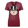 Next Level Apparel 1540 - Ladies' Ideal V-Neck Thumbnail