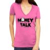 Tultex 214 - Ladies' Slim Fit Fine Jersey V-Neck Thumbnail