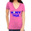 Tultex 214 - Ladies' Slim Fit Fine Jersey V-Neck Thumbnail