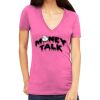 Tultex 214 - Ladies' Slim Fit Fine Jersey V-Neck Thumbnail