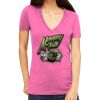 Tultex 214 - Ladies' Slim Fit Fine Jersey V-Neck Thumbnail