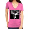 Tultex 214 - Ladies' Slim Fit Fine Jersey V-Neck Thumbnail
