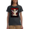 Gildan 100% Cotton Ladies T-Shirt Thumbnail