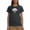 Gildan 100% Cotton Ladies T-Shirt Thumbnail