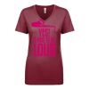 Next Level Apparel 1540 - Ladies' Ideal V-Neck Thumbnail