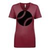 Next Level Apparel 1540 - Ladies' Ideal V-Neck Thumbnail
