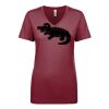 Next Level Apparel 1540 - Ladies' Ideal V-Neck Thumbnail