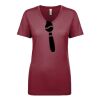 Next Level Apparel 1540 - Ladies' Ideal V-Neck Thumbnail