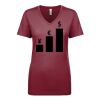 Next Level Apparel 1540 - Ladies' Ideal V-Neck Thumbnail