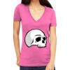 Tultex 214 - Ladies' Slim Fit Fine Jersey V-Neck Thumbnail