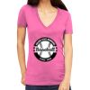 Tultex 214 - Ladies' Slim Fit Fine Jersey V-Neck Thumbnail