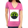 Tultex 214 - Ladies' Slim Fit Fine Jersey V-Neck Thumbnail