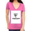 Tultex 214 - Ladies' Slim Fit Fine Jersey V-Neck Thumbnail