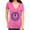 Tultex 214 - Ladies' Slim Fit Fine Jersey V-Neck Thumbnail