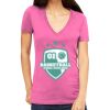 Tultex 214 - Ladies' Slim Fit Fine Jersey V-Neck Thumbnail