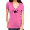 Tultex 214 - Ladies' Slim Fit Fine Jersey V-Neck Thumbnail