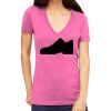 Tultex 214 - Ladies' Slim Fit Fine Jersey V-Neck Thumbnail