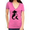 Tultex 214 - Ladies' Slim Fit Fine Jersey V-Neck Thumbnail