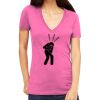 Tultex 214 - Ladies' Slim Fit Fine Jersey V-Neck Thumbnail
