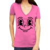 Tultex 214 - Ladies' Slim Fit Fine Jersey V-Neck Thumbnail