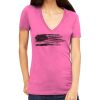 Tultex 214 - Ladies' Slim Fit Fine Jersey V-Neck Thumbnail