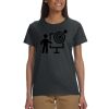 Gildan 100% Cotton Ladies T-Shirt Thumbnail