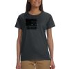 Gildan 100% Cotton Ladies T-Shirt Thumbnail
